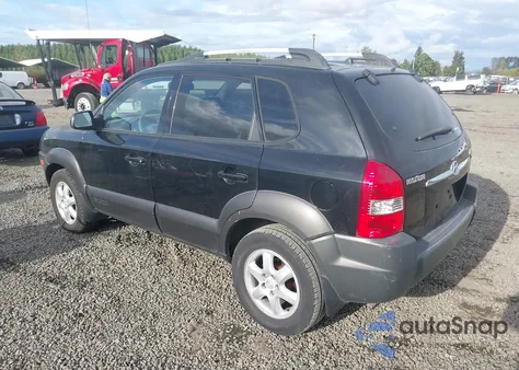 2005 Hyundai Tucson Gl V6 from USA, damaged, VIN KM8JM12D55U128311